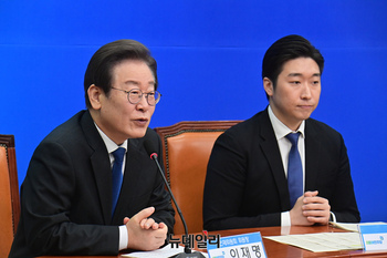 [포토] 환영사 하는 이재명 더불어민주당 대표