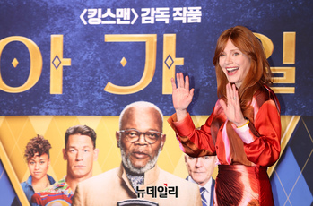 [포토] 첫 내한한 배우 '브라이스 달라스 하워드'