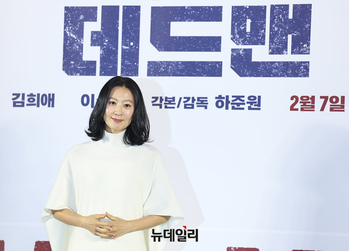 [포토] 데드맨서 조진웅과 호흡 맞추는 김희애