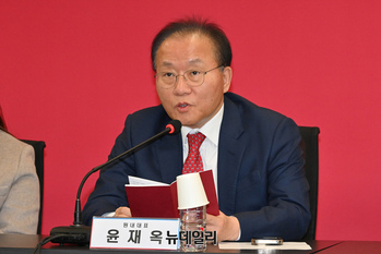 [포토] 비대위 참석한 윤재옥 국민의힘 원내대표