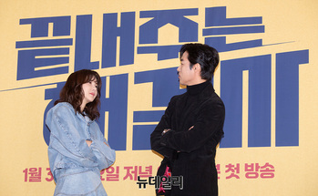 [포토] 끝내주는 해결사 이지아·오민석 '치열한 부부싸움'