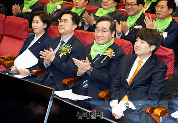 [포토] 한자리 모인 개혁신당·새로운미래