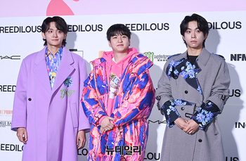 [포토] 서울패션위크 루시, 3인 3색 매력