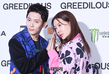 [포토] 문성식·안선영 '포즈 연습했어요'