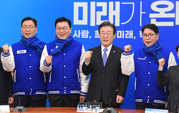 [포토] 더불어민주당 인재환영식