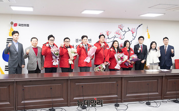 [포토] 국민의힘 국민인재 영입 환영식 