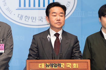 [포토] 고양시갑 출마선언하는 김성남 예비후보 