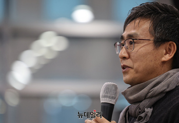 [포토] 이승만 학술세미나 참석한 건국전쟁 '김덕영' 감독