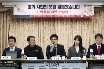 [포토] 의정부 시민들 만난 한동훈 국민의힘 비상대책위원장