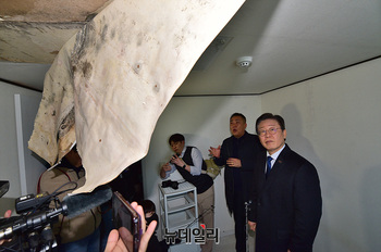 [포토] 전세사기피해가구 찾은 이재명 민주당 대표