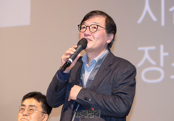 [포토] 건국전쟁2 제작발표회 참석한 이한우 센터장