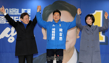 [포토] 곽상언 사무실 찾은 이재명 민주당 대표