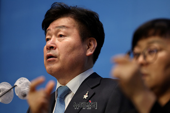 [포토] 컷오프 기동민 "정통 민주당 재건에 모든 일 할 것"