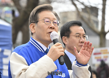 [포토] 이재명 "양평고속도로 종점 변경은 국정농단 대표적 사례"