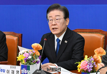 [포토] 최고위서 발언하는 이재명 민주당 대표