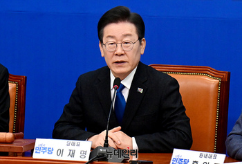 [포토] 최고위서 발언하는 이재명 더불어민주당 대표