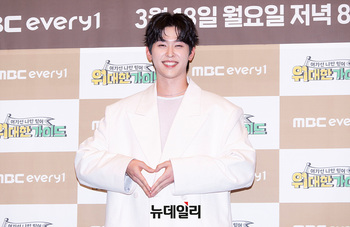 [포토] 이시우 '위대한 가이드, 아산백호가 간다'