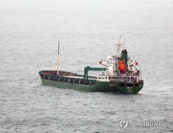 '대북제재 위반' 의심 선박 나포 … 위치신호 끄고 北서 무연탄 적재 의혹