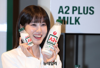 [포토] 우유 광고모델이 된 박은빈