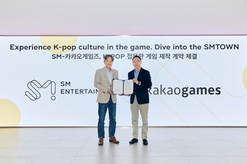 카카오게임즈-SM엔터, 아이돌 기반 모바일 게임 하반기 출시