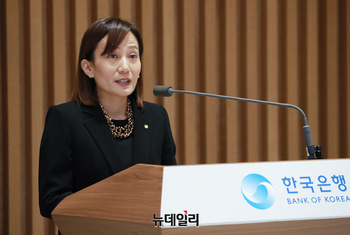 [포토] 취임사 하는 이수형 한국은행 신임 금융통화위원