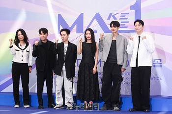 [포토] 메이크메이트원 6명의 CMATE, 임한별-솔라-바타-인규-한해-김성은