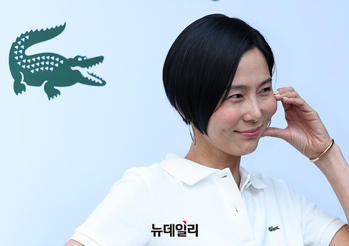 [포토] 폴로셔츠 입은 김나영