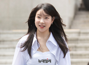 [포토] 김아영 '세종대 등장한 여신'