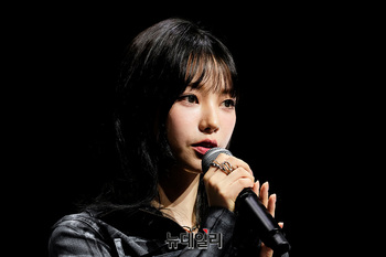 [포토] 앨범 소개하는 에스파