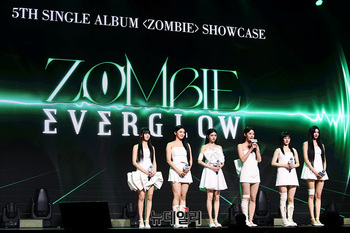 [포토] 에버글로우, 싱글 5집 '좀비(ZOMBIE)'쇼케이스