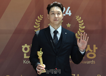 [포토] 심형탁, 한류연예대상 수상
