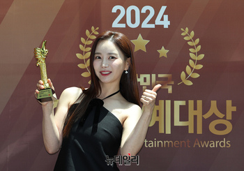 [포토] 쏘영 "상 받아요"