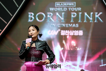 [포토] 박경림 "오늘밤 나도 블랙핑크"