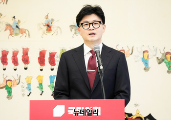 [포토] 모두발언하는 한동훈 대표