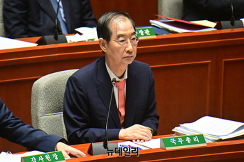 [포토] 답변하는 한덕수 국무총리