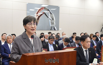 [포토] 과방위 국감 출석한 권태선 방송문화진흥회 이사장