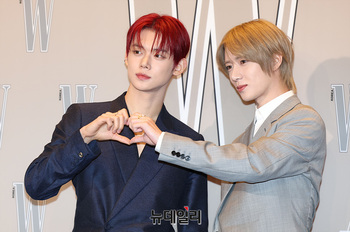 [영상] TXT 연준-범규, 개성 넘치는 헤어스타일