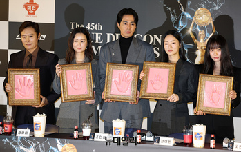 [포토] 청룡영화상 핸드프린팅