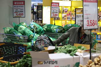 [포토] 할인 판매하는 김장재료 살펴보는 고객들