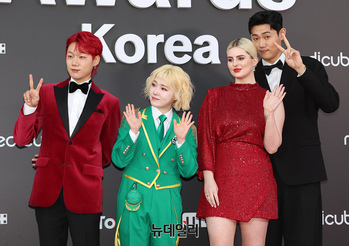 [영상] '틱톡 어워즈 코리아' 참석한 백동욱-몸치탈출연구소-진앤해티