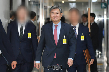 [포토] 정보위 출석하는 조태용 국가정보원장