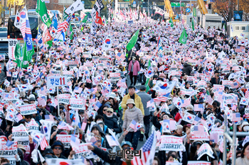 [포토] 11.23 이재명·문재인 심판 광화문 국민혁명대회