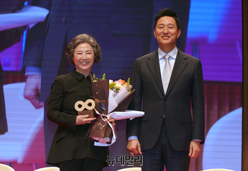 [포토] '서울시 명예시장'된 배우 고두심