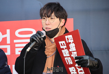 [포토] 발언하는 배우 차강석 