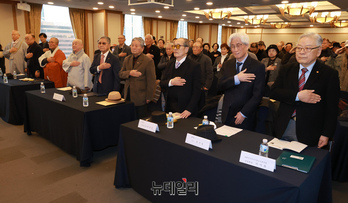 [포토] '이승만의 혜안으로 보는 오늘의 대한민국' 안보특강