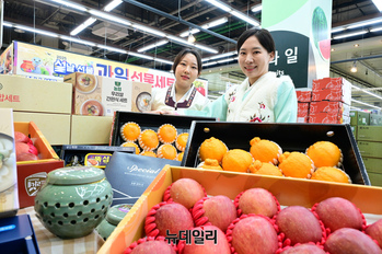 [포토] 농협 하나로마트 "올해 설 명절 '가성비 선물'로 준비하세요"