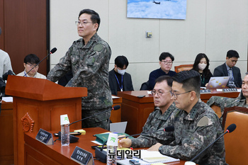 [포토] 국정조사 특위서 답변하는 이진우 전 수방사령관