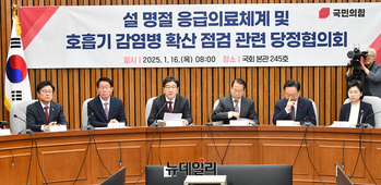 [포토] 당정협의서 발언하는 권성동 국민의힘 원내대표