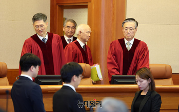 [포토] 대통령 탄핵심판 2차 변론기일 재판 시작