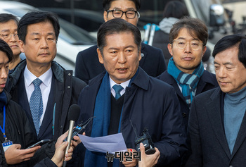 [포토] 헌재서 답변하는 정청래 탄핵소추단장 